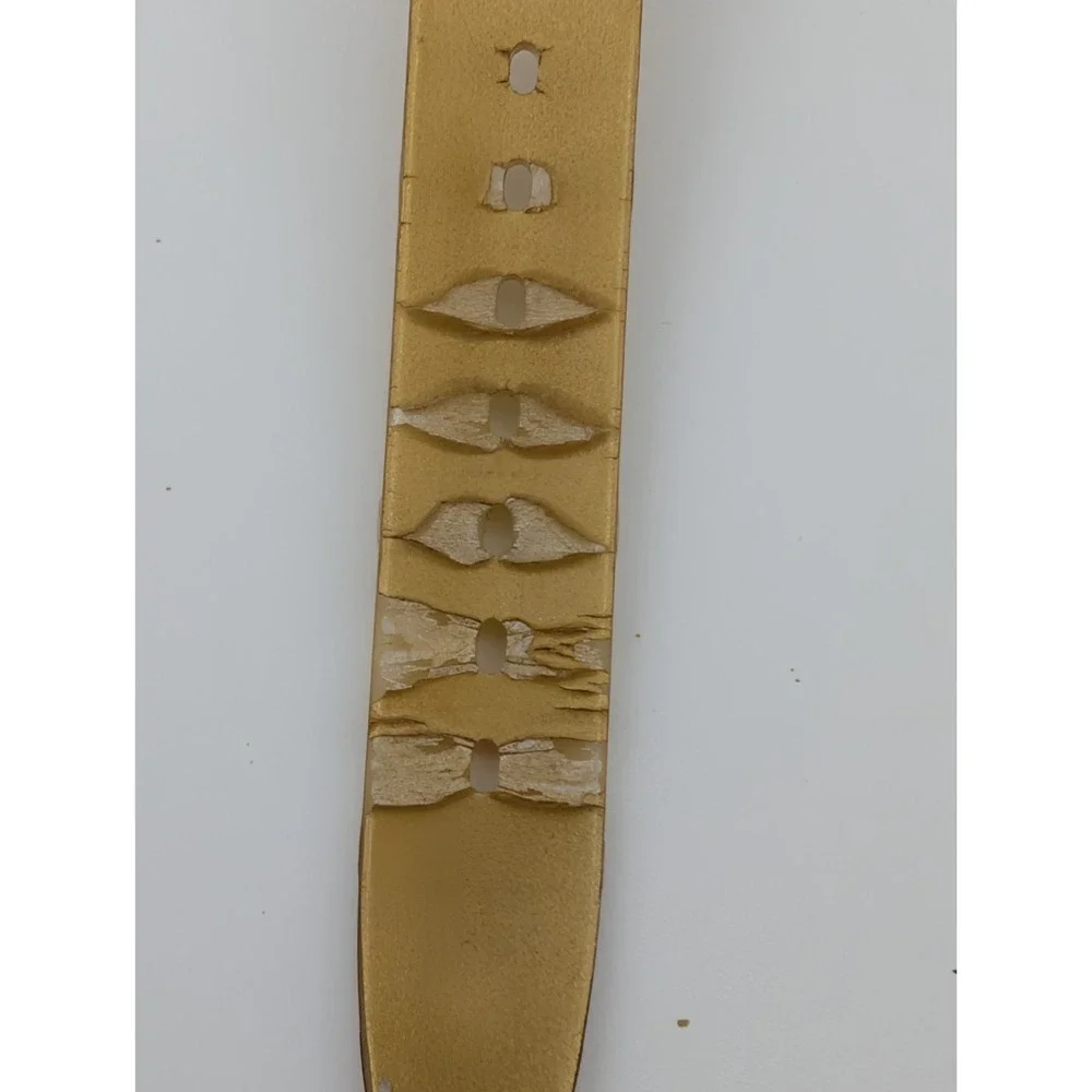 Swatch Moscow 1980 Olympic Women's Watch LZ103 AG1994 Gold Band- New Battery‎